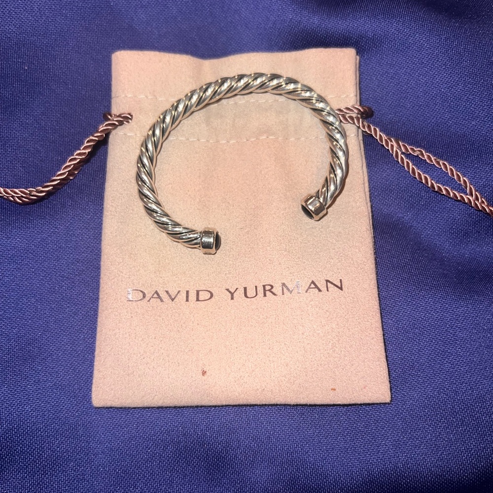 David Yurman cable cuff bracelet